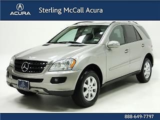 2006 mercedes benz ml350 4matic awd 3.5l sunroof leather cd power liftgate!