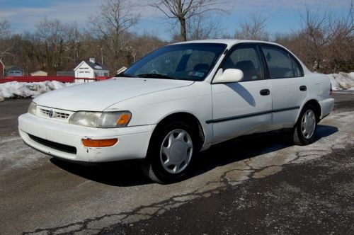 No reserve...good running 1996 toyota corolla dx  4 dr 4 cylinder, auto trans