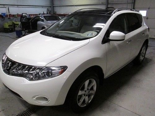 2010 nissan murano sl awd,leather,dual sun roof,back up cam,1 owner clean carfax