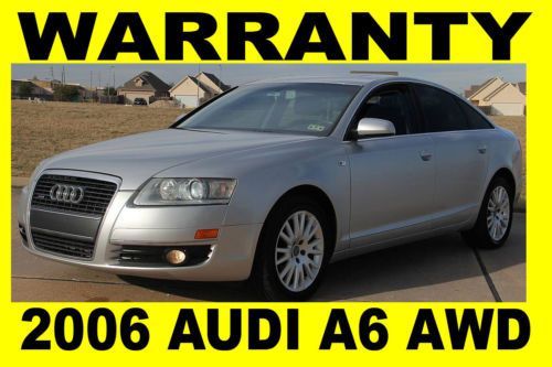2006 audi a6,quattro awd,clean tx title,rust free,limited time sale