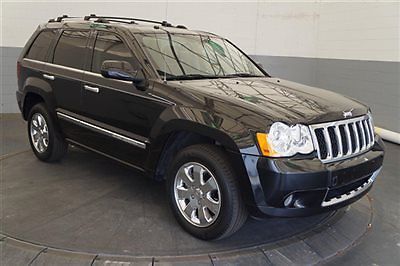 2009 jeep grand cherokee &#034;overland&#034; 5.7l hemi-one owner-clean carfax-nav-ent-