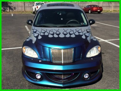 2001 pt cruiser limited, custom xenon body kit, color changing flames 2/15 insp!