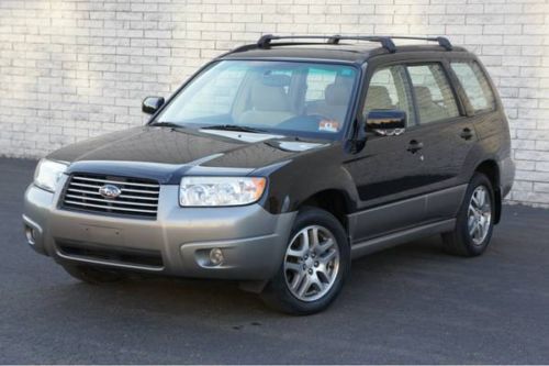 2006 subaru forester rare clean 1 owner ll bean panorama sunroof  no reserve