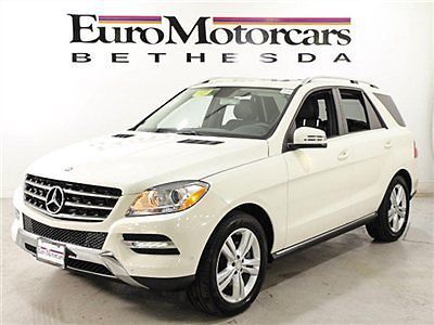 Airmatic suspension arctic white black leather 14 navigation 12 suv financing md