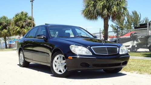 2000 mercedes s500 , all black and absolute showroom condition
