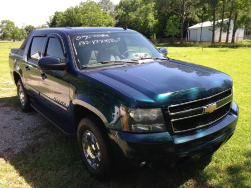 2007 chevrolet avalanche ltz crew cab pickup 4-door 5.3l no reserve