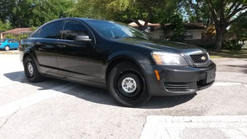 2011 caprice ppv police patrol vehicle black original paint 6.0 v8 very nice