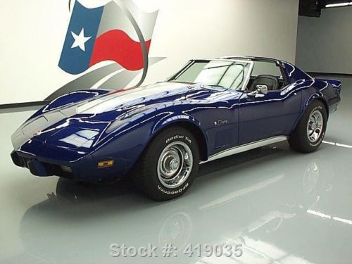 1975 chevy corvette stingray coupe l82 4-spd t-tops 83k texas direct auto