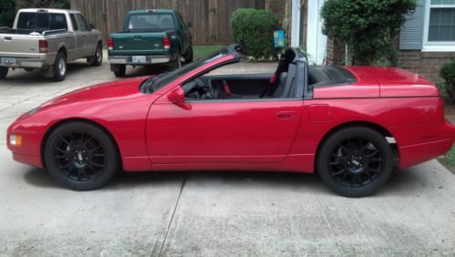 1993 nissan 300zx convertible built from ground up!fast rare car!
