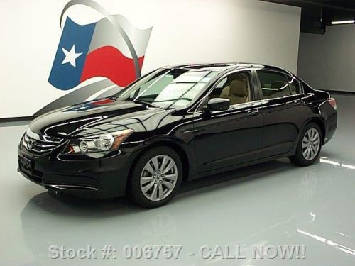 2011 honda accord ex-l heated leather sunroof only 16k texas direct auto