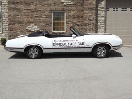 Sell used 1970 Oldsmobile Cutlass Convertible - Indy Pace ...