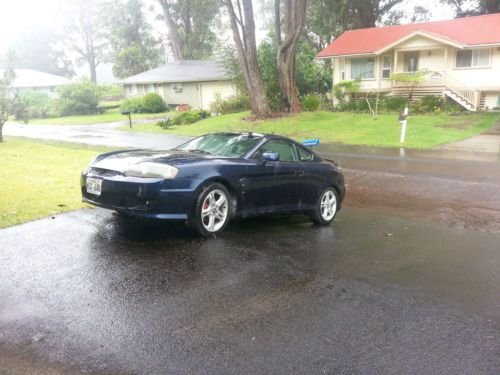 2005 hyundai tiburon se 69k alloy wheels leather manual