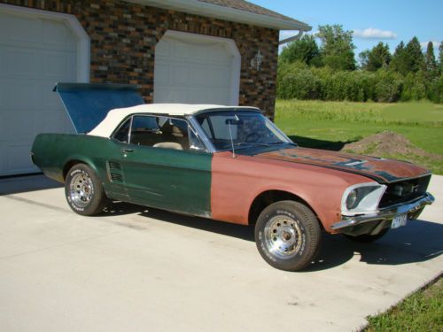 Mustang Used Parts >> Sell used 1967 Ford Mustang convertible w/ OEM Shelby California Special rear SOLID CAR! in ... Mustang Used Parts >> Sell used 1967 Ford Mustang convertible w/ OEM Shelby California Special rear SOLID CAR! in ...
