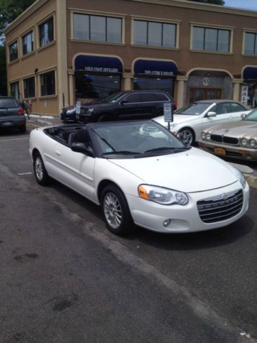 2005 chrysler sebring convertible- touring - no reserve