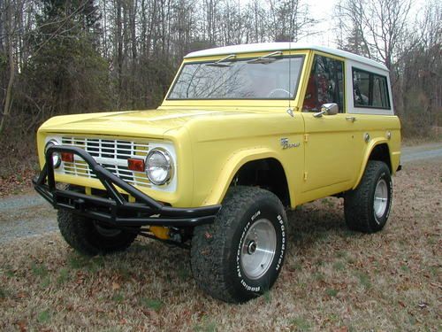 1969 early ford ford bronco frame off restoration