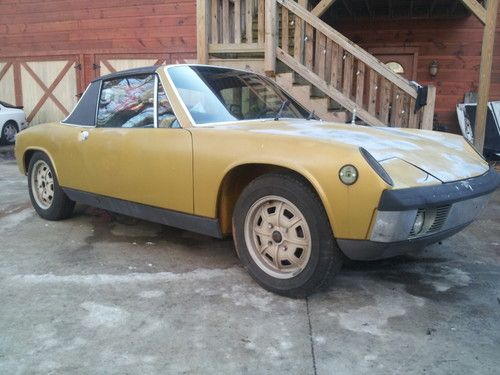 1972 porsche 914 1.7 running - soild survivor - low miles - original atlanta car