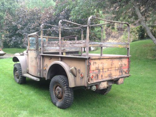 Dodge M37 1963 Military Power Wagon Very Nice Condition With Perfect Body M-37, image 4
