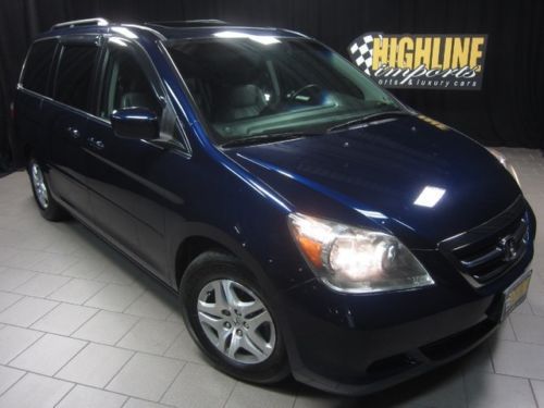 2007 honda odyssey ex-l *only 32k miles* 244hp 3.5l v6, heated leather, 1 owner