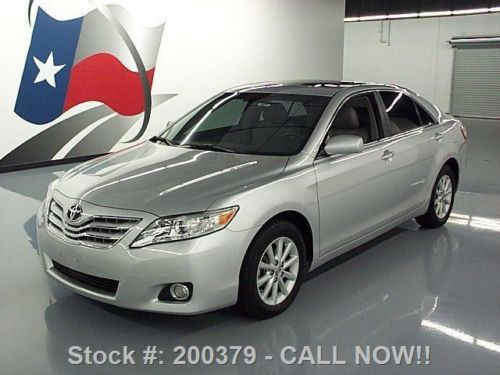 2011 toyota camry xle heated leather sunroof only 73k texas direct auto