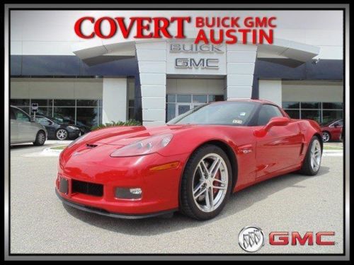 07 chevy vette z06 ls7 v8 coupe leather nav 6 speed manul