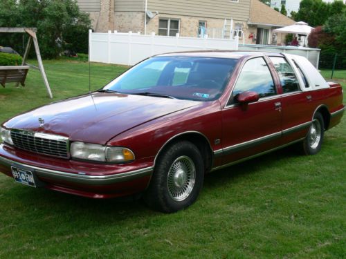 1993 chevrolet caprice classic ltz sedan 4-door 5.7l