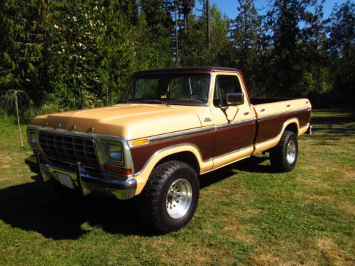 1978 ford f250 ranger 4x4, one owner, 400, 4 speed