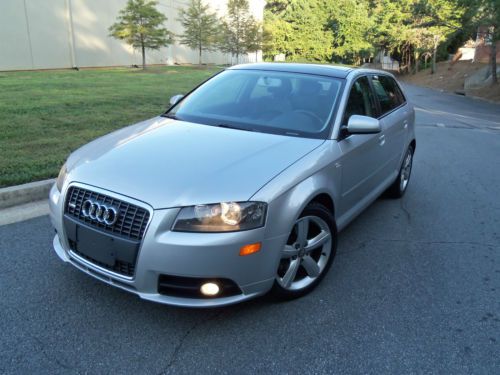 2008 audi a3 s-line - 1 owner*panoramic roof*6 spd man*leather*30mpg 07 08 09 a4