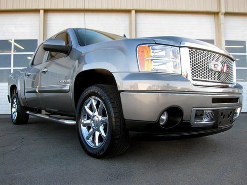 2009 gmc sierra 1500 crew cab denali awd, 1-owner, dvd, leather, more!