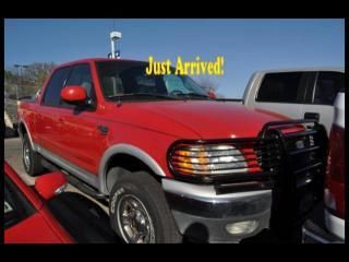 01 f150 supercrew lariat 4x4, 5.4l v8, automatic, leather, clean, we finance!