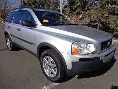 2005 volvo xc90 t6 awd 3rd seat dvd leather sunroof clean carfax no reserve