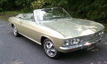 The last corvair convertible built  #5997