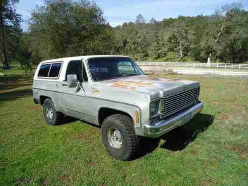 Sell used CALIFORNIA NATIVE 1975 CHEVY BLAZER in Auburn ...