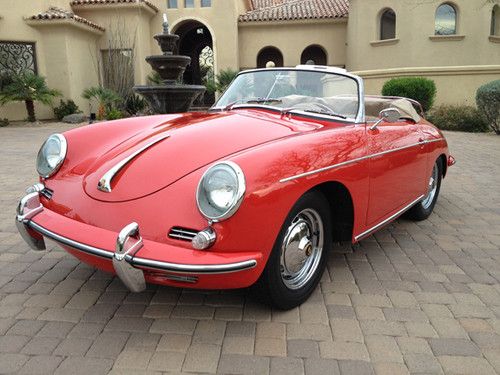 1960 porsche 356 roadster super 90 show condition