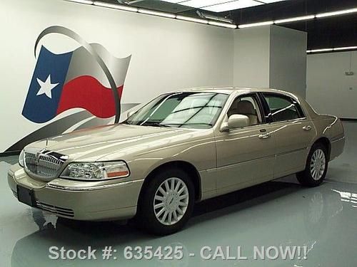 2005 lincoln town car signature 6-pass leather only 31k texas direct auto