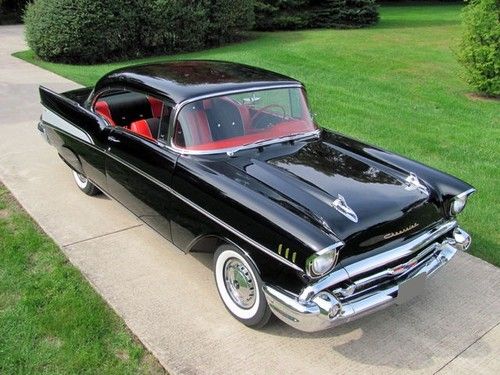 1957 chevrolet bel-air sport coupe $9,900 excellent condition! only 50k miles.