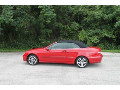 Fl gorgeous rare color very low miles local mercedes trade in convertible cabrio