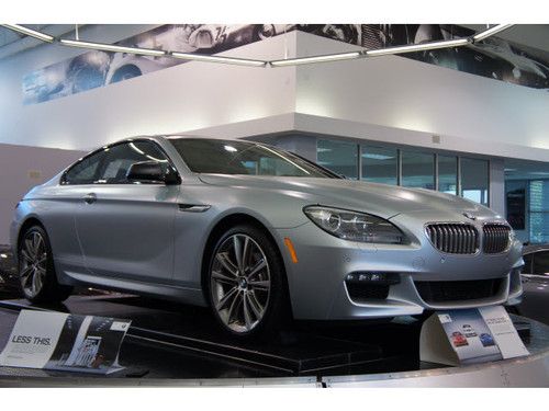 2013 bmw 650i,very rare frozen silver,executive package,m sport,in florida!!!