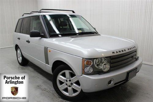 2004 land rover range rover hse 4wd leather front and rear heated seats
