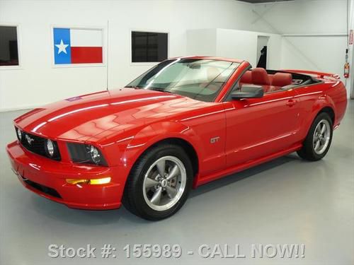 2006 ford mustang gt convertible pny pkg spoiler 39k mi texas direct auto