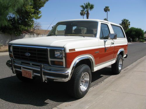 1983 ford bronco,  wife's car, outstanding exc.+ condition, 5.8l a/c ps pdb auto