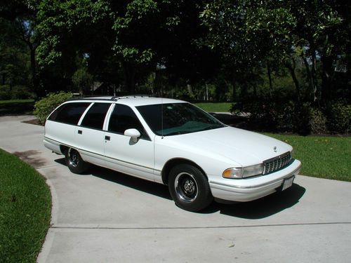 1994 chevrolet caprice classic wagon 5.7l v8 lt1 no reserve az and tx car white