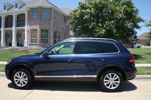 2013 touareg cost 54k just 5850 miles best color combo