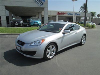 2011 hyundai genesis low miles 2 dr one owner, clean carfax available financing!