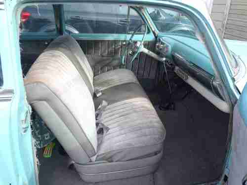 Sell used 1954 chevy belair 210 rat rod hot truck project ...