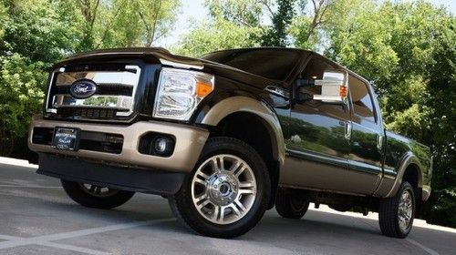 2012 ford f-350 lariat king ranch navigation sunroof heated &amp; cool seats