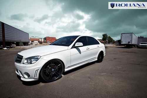 Mercedes c300, fully loaded with every option and highly modified