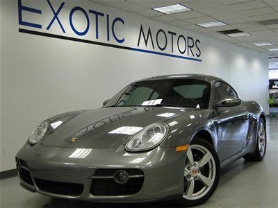 2007 porsche cayman coupe!! gry/blk 5-speed heated-sts cd-plyr 18"whls!!