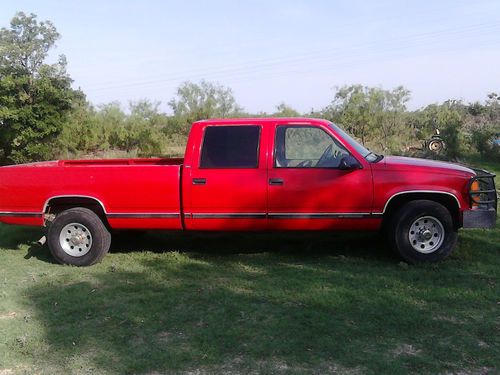 Sell used 1998 Chevrolet Silverado 1 Ton Crew Cab in Big ... Sell used 1998 Chevrolet Silverado 1 Ton Crew Cab in Big ...