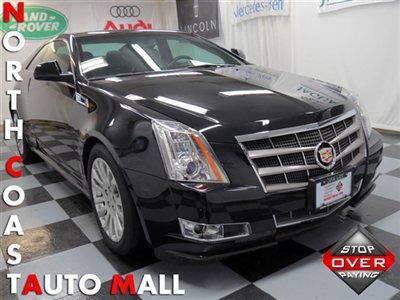 2011(11)cts awd coupe fact w-ty only 23k blk/blk lthr hid on-star save huge!!!