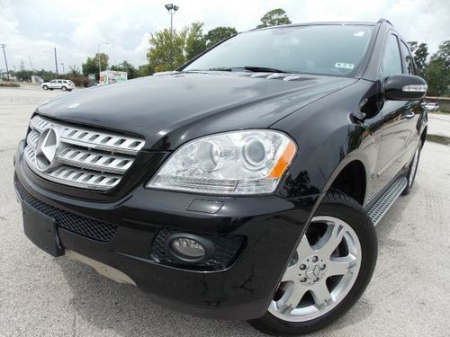 2007 mercedes ml350 awd suv fully loaded, navi, back up camera, free shipping